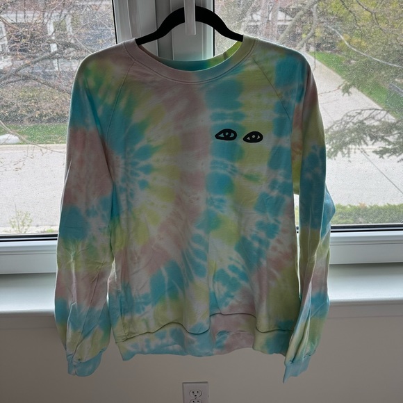 Clare V Tie Dye Sweatshirt Size Large - Picture 3 of 4